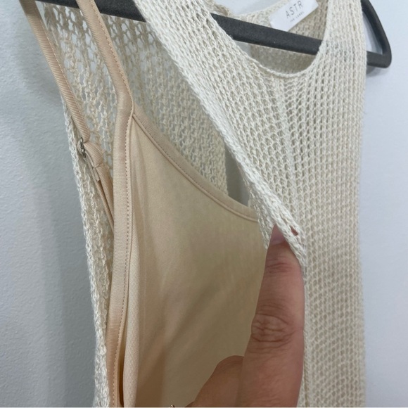 ASTR NWT Palmer Crochet Column Midi Dress - Picture 5 of 7